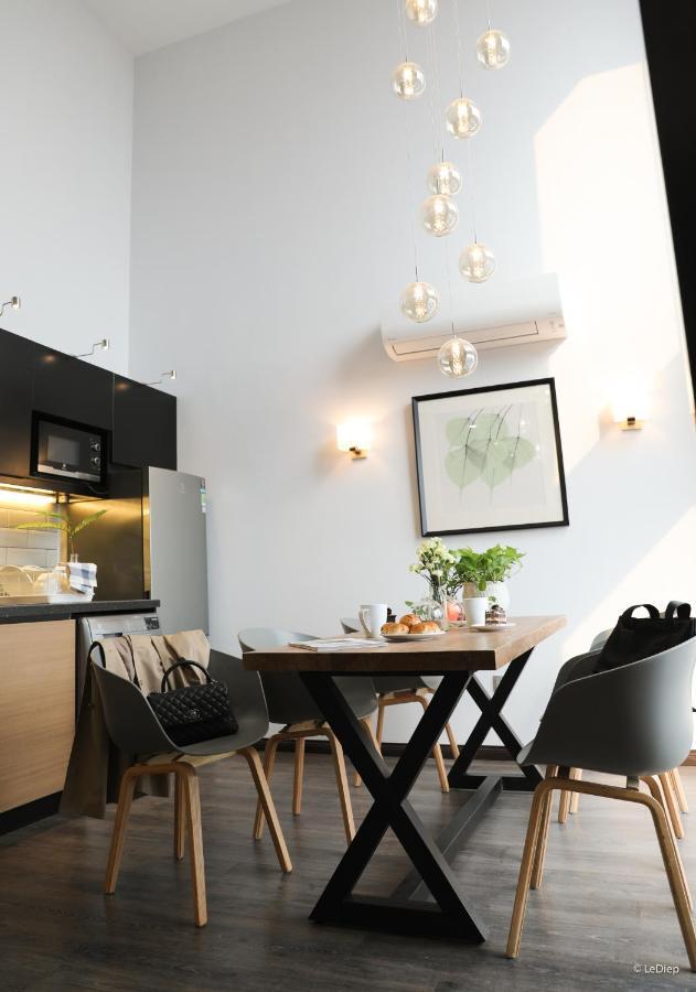 Aparthotel Gardenia Bich Cau Hanoj Exteriér fotografie