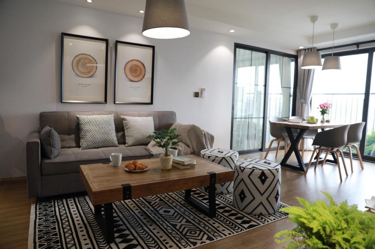 Aparthotel Gardenia Bich Cau Hanoj Exteriér fotografie