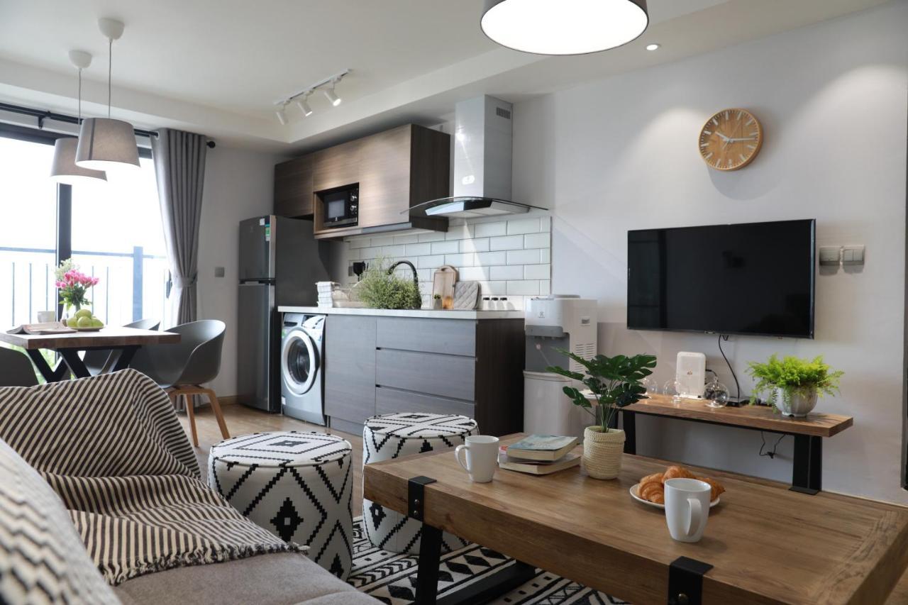 Aparthotel Gardenia Bich Cau Hanoj Exteriér fotografie