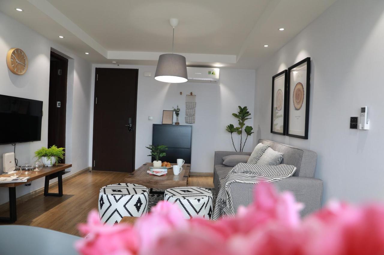 Aparthotel Gardenia Bich Cau Hanoj Exteriér fotografie